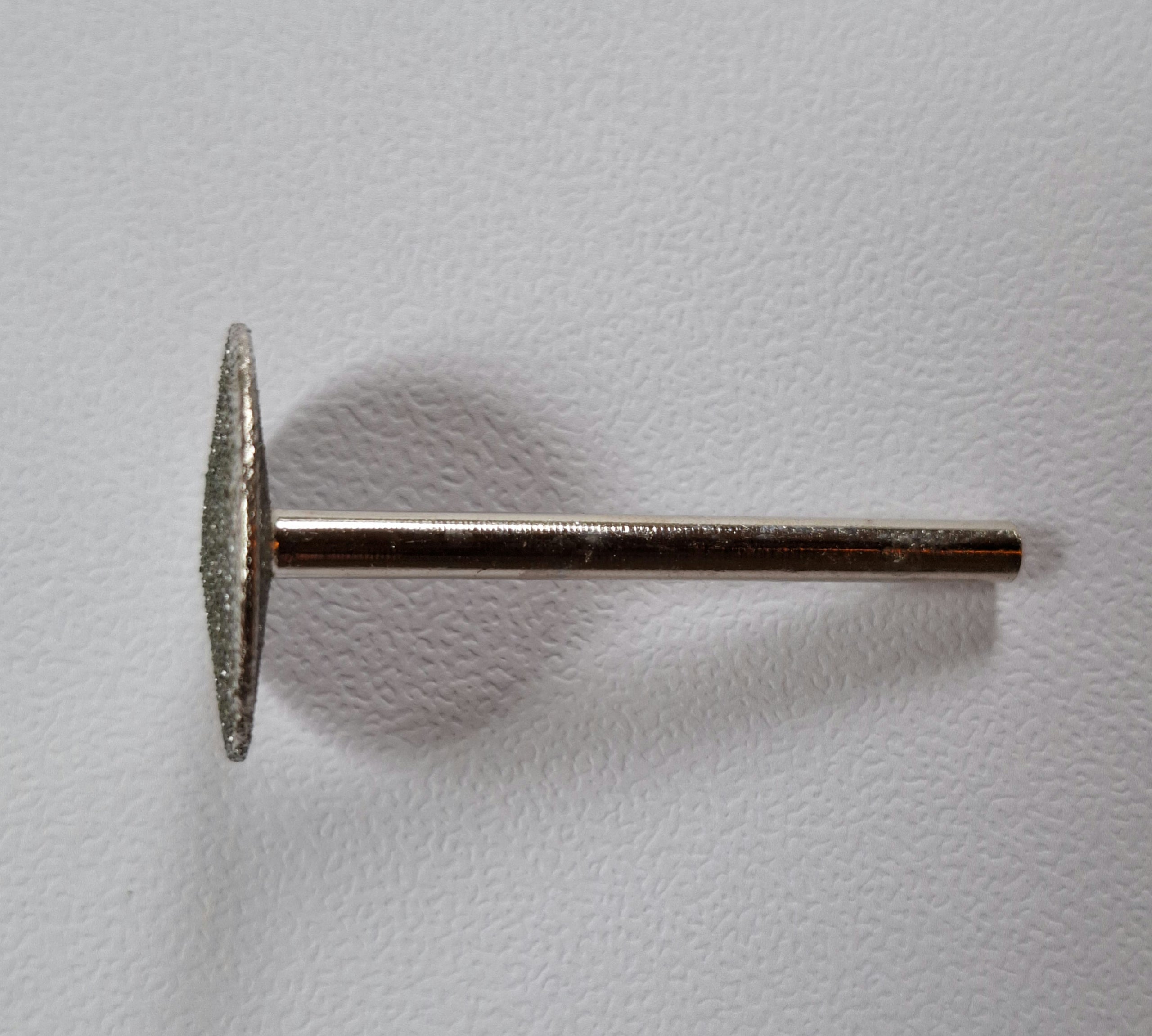 1/8 Inch Width shank x 3/4 Inch Diameter 80 or 120 Grit Diamond V-Wheel THIN