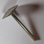 1/8 Inch Width shank x 3/4 Inch Diameter 80 or 120 Grit Diamond V-Wheel MEDIUM