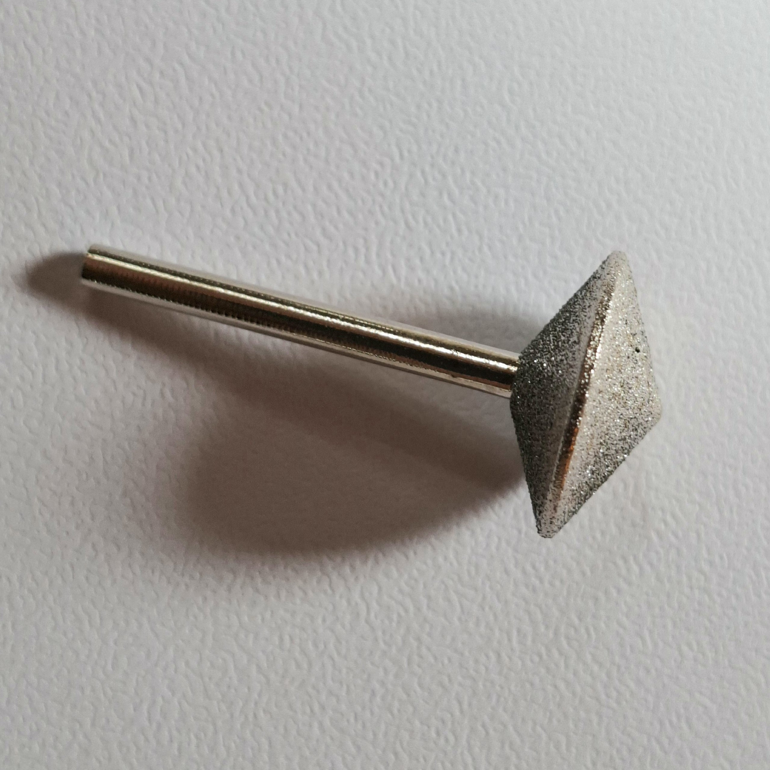 1/8 Inch Width shank x 3/4 Inch Diameter 80 or 120 Grit Diamond V-Wheel LARGE