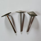 1/8 Inch Width shank x 3/4 Inch Diameter 80 or 120 Grit Diamond V-Wheel THIN