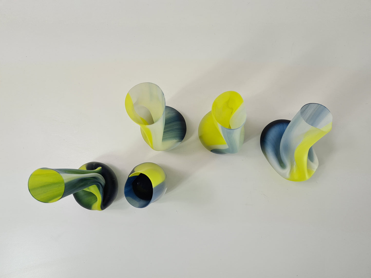 Space Drinking Vessels (Blue and yellow)