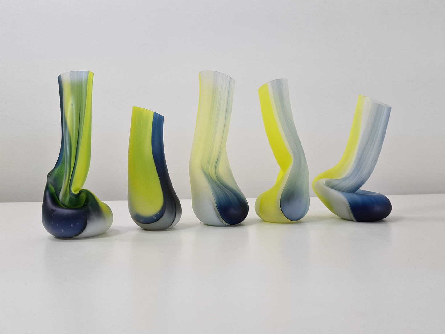 Space Drinking Vessels (Blue and yellow)