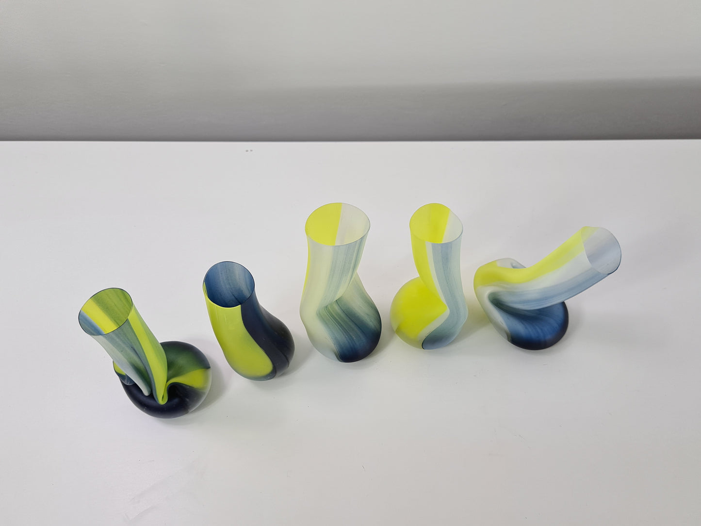 Space Drinking Vessels (Blue and yellow)